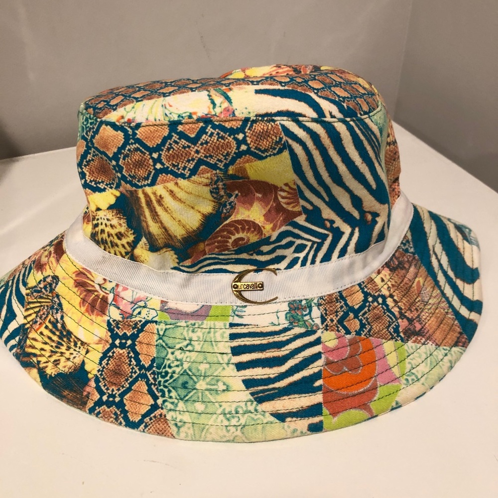 Just Cavalli Multicolor Cotton Hat